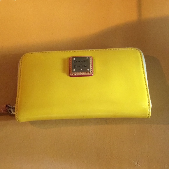 Dooney & Bourke Handbags - Authentic Downey & Bourke yellow patent